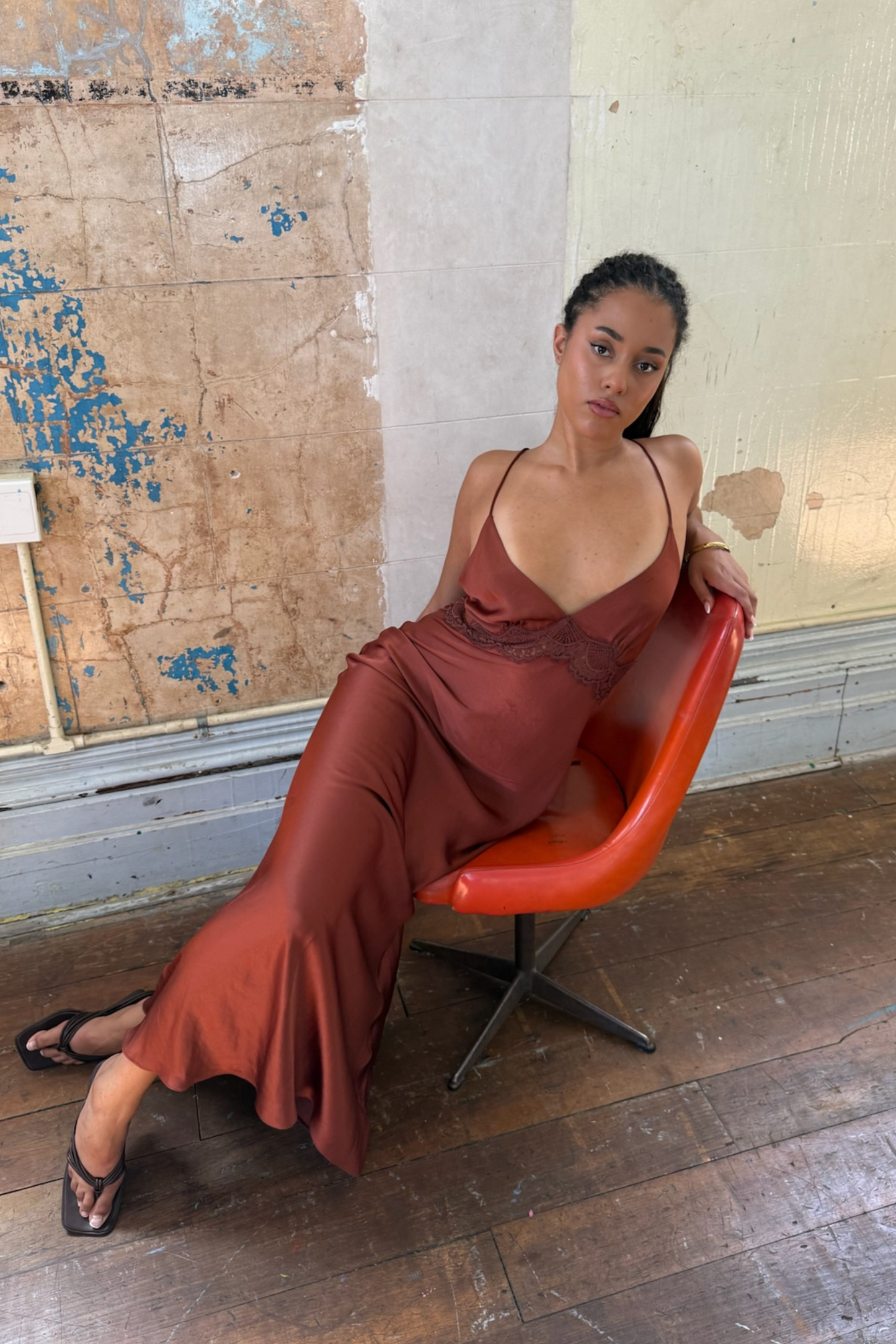 COCOA SLIP MAXI