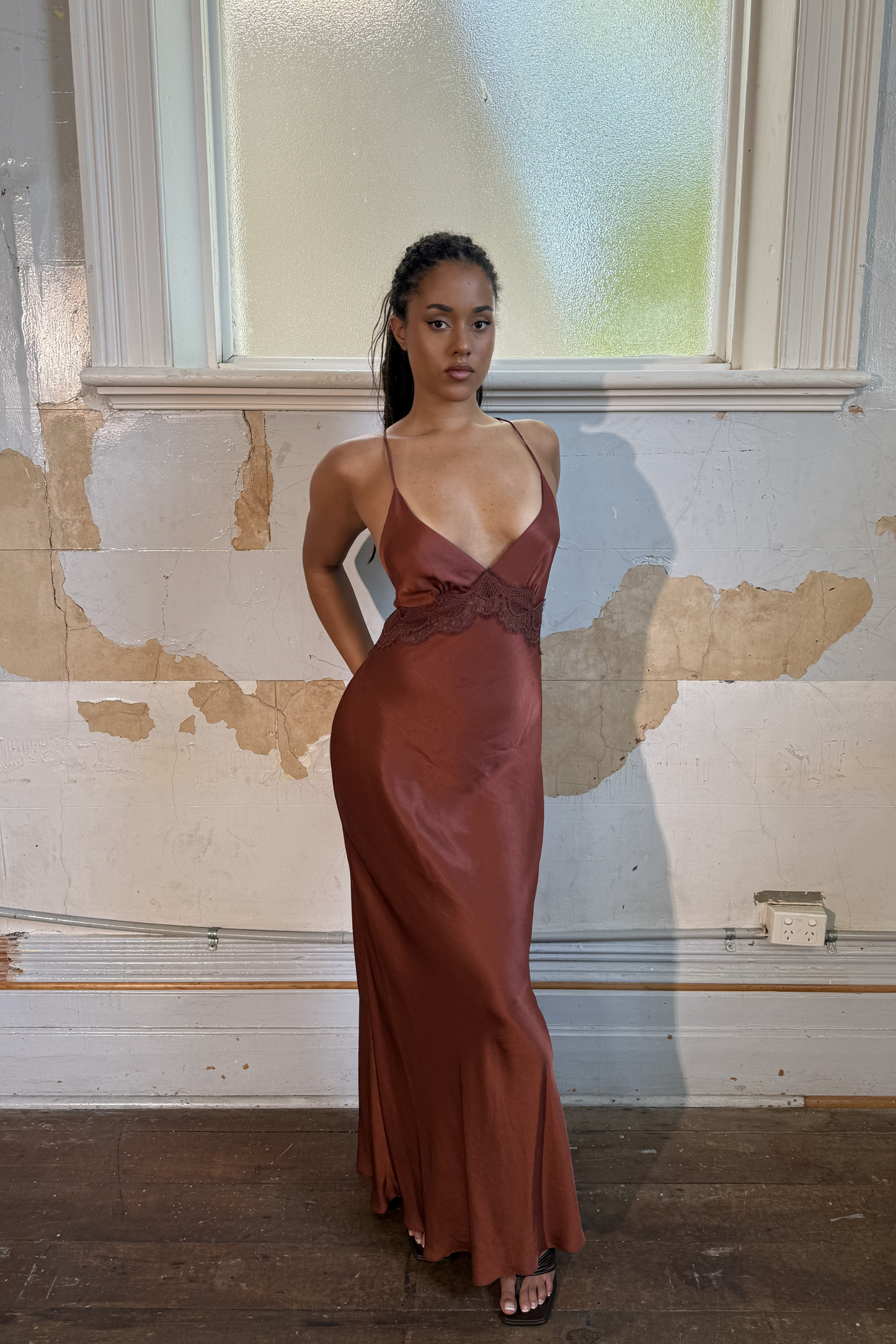 COCOA SLIP MAXI