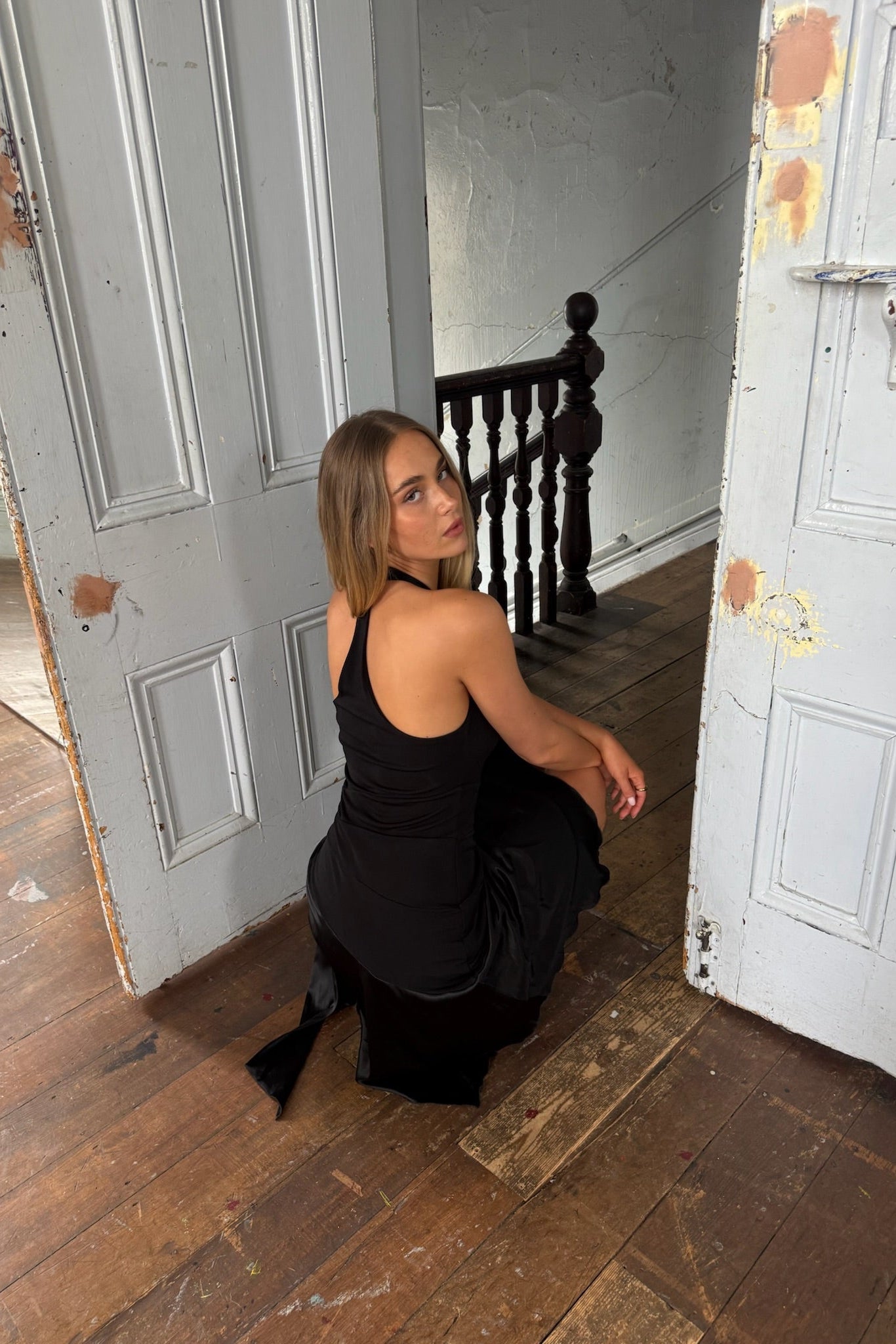 VINTAGE BEBE SLOANE DRESS